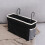 2 Pcs Felt Hanging Bedside Storage Bag For Dorm Car Bed Rails Black 9