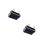 2 Pcs Felt Hanging Bedside Storage Bag For Dorm Car Bed Rails Black 2
