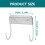 4 Pcs Ironing Board Hanging Rack For Laundry Room 11