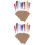 48 Pcs Paper Blank Bookmarks With Tassel Cardstock For Diy Projects 6