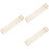 3Pcs Portable Back Bathing Scrubber Double-Sided Exfoliating Cloth 8