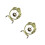 2Pcs Dragon Hanging Incense Burner Coil Holder 9
