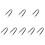 8 Pcs Purse Strap Shoulder Bag Replacement DIY Handbag Belt Decor 5