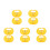 10 Pcs Portable Calf Weaner Plastic Nose Ring For Cattle 7