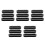 15 Pcs Waterproof Bathroom Mirror Cabinet With Tissue Box Towel Rack 7