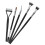 20 Pcs Mascara Fan Lash Brush For Folding Angle Scalloped Eyelash Comb 1