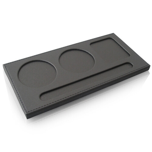 2 Pcs Pu Table Mat Heat-Resistant Square Coaster For Cup Glass