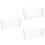 3Pcs Household Fridge Container Multi Function Freezer Box Transparent 6