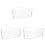 3Pcs Household Fridge Container Multi Function Freezer Box Transparent 2