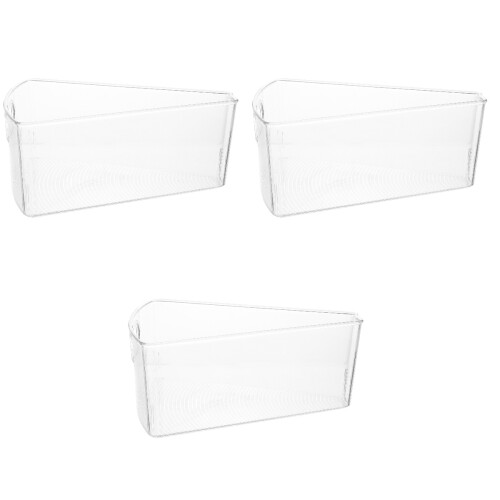 3Pcs Household Fridge Container Multi Function Freezer Box Transparent 2