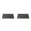 2 Pcs Pu Table Mat Heat-Resistant Square Coaster For Cup Glass 9