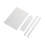 2 Pcs Universal Headset Earphone Hanger Holder Stand Rack Silver 11