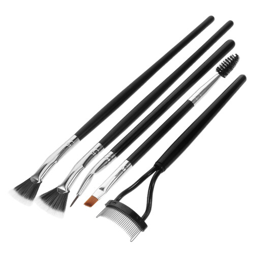 20 Pcs Mascara Fan Lash Brush For Folding Angle Scalloped Eyelash Comb 1