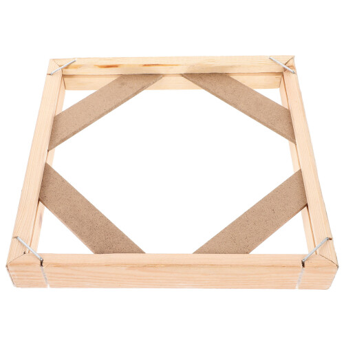 3 Sets Diy Wood Canvas Frame Kits With Accessories For Wall Art 1
