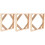 3 Sets Diy Wood Canvas Frame Kits With Accessories For Wall Art 6