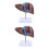 2 Pcs Medical Anatomical Liver Model With Base 9