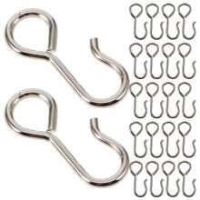 400 Pcs Curtain Track Hooks Drapery Ceiling Multipurpose Hooks