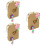 3Pcs Hanging Bird Toy For Parakeets Chewing And Foraging 9