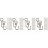 400 Pcs Curtain Track Hooks Drapery Ceiling Multipurpose Hooks 6