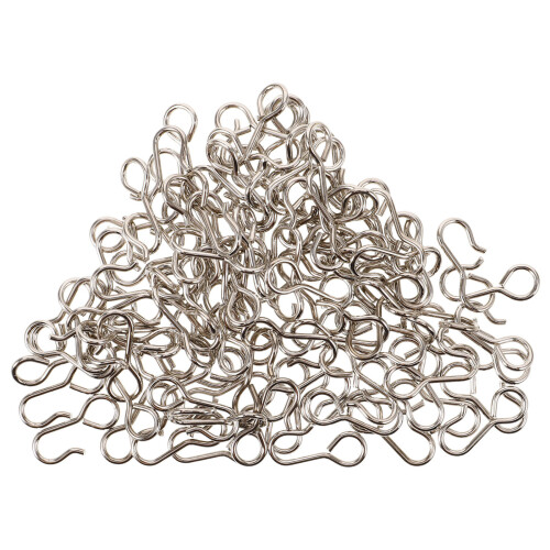 400 Pcs Curtain Track Hooks Drapery Ceiling Multipurpose Hooks 2
