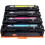 Toner Cartridges for HP Printer Models 202A and CF500AM Red Color Compatible Replacement 3