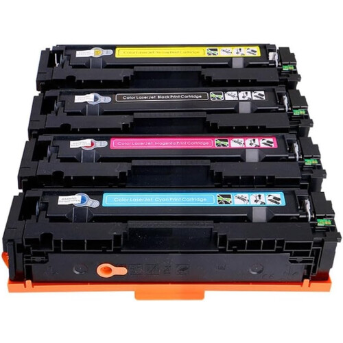 Toner Cartridges for HP Printer Models 202A and CF500AM Red Color Compatible Replacement 2