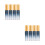 8 Pcs Refillable Glass Perfume Spray Bottles For Cosmetics 8