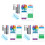 3 Sets Whiteboard Tabletop Dry Erase Acrylic Memo Board With Clock 4