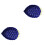 2Pcs Ceramic Dessert Bowl For Snacks Fruit Salad Grape 3