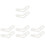 4 Pairs Crochet Sock DIY Molds Acrylic Stocking Display Blockers 4