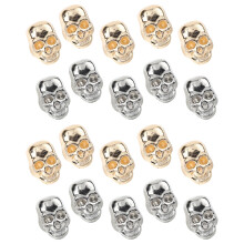 40 Pcs Skull Rivets Prong Studs For Shoes Bags Gothic Decor