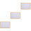 3 Sets Household Message Board Decorative Cork Bulletin Board Display 7
