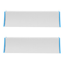 4 Pcs Aluminum Alloy Sneeze Guard Holder For Glass Desk Divider