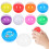 200 Pcs Round Plastic Vending Machine Containers Colored Refillable 10