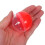 200 Pcs Round Plastic Vending Machine Containers Colored Refillable 4