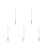 5Pcs Steel Fire Pit Tools Including Poker And Long Tongs 9