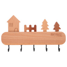 3Pcs Wall Mounted Key Organizer With Hooks For Entryway Kitchen