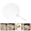 24 Pcs Church Fans Handheld Set Double Sided Sublimation Paddle Blanks 11