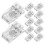 36 Pcs Magnetic Clips Clear Plastic For Whiteboard Refrigerator 1