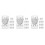 36 Pcs Magnetic Clips Clear Plastic For Whiteboard Refrigerator 8