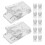 36 Pcs Magnetic Clips Clear Plastic For Whiteboard Refrigerator 3