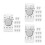 36 Pcs Magnetic Clips Clear Plastic For Whiteboard Refrigerator 9