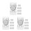 36 Pcs Magnetic Clips Clear Plastic For Whiteboard Refrigerator 5