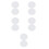 10 Pcs Oval Canvas Sheets Diy Watercolor Pad For Art Projects 7