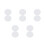 10 Pcs Oval Canvas Sheets Diy Watercolor Pad For Art Projects 10