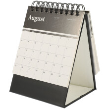3Pcs Desk Calendar 2024 Simple Business Style Table Office Decor