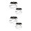 2 Sets Of 2 Pcs Halloween Bat Pet Leash Cat Chest Strap 5