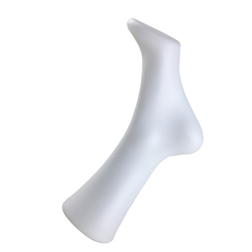 2 Pcs Plastic Foot Model For Men's Shoes Display 1