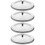 4Pcs Round Stainless Steel Mug Lid Replacement For Tea Kettle 10