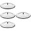4Pcs Round Stainless Steel Mug Lid Replacement For Tea Kettle 9